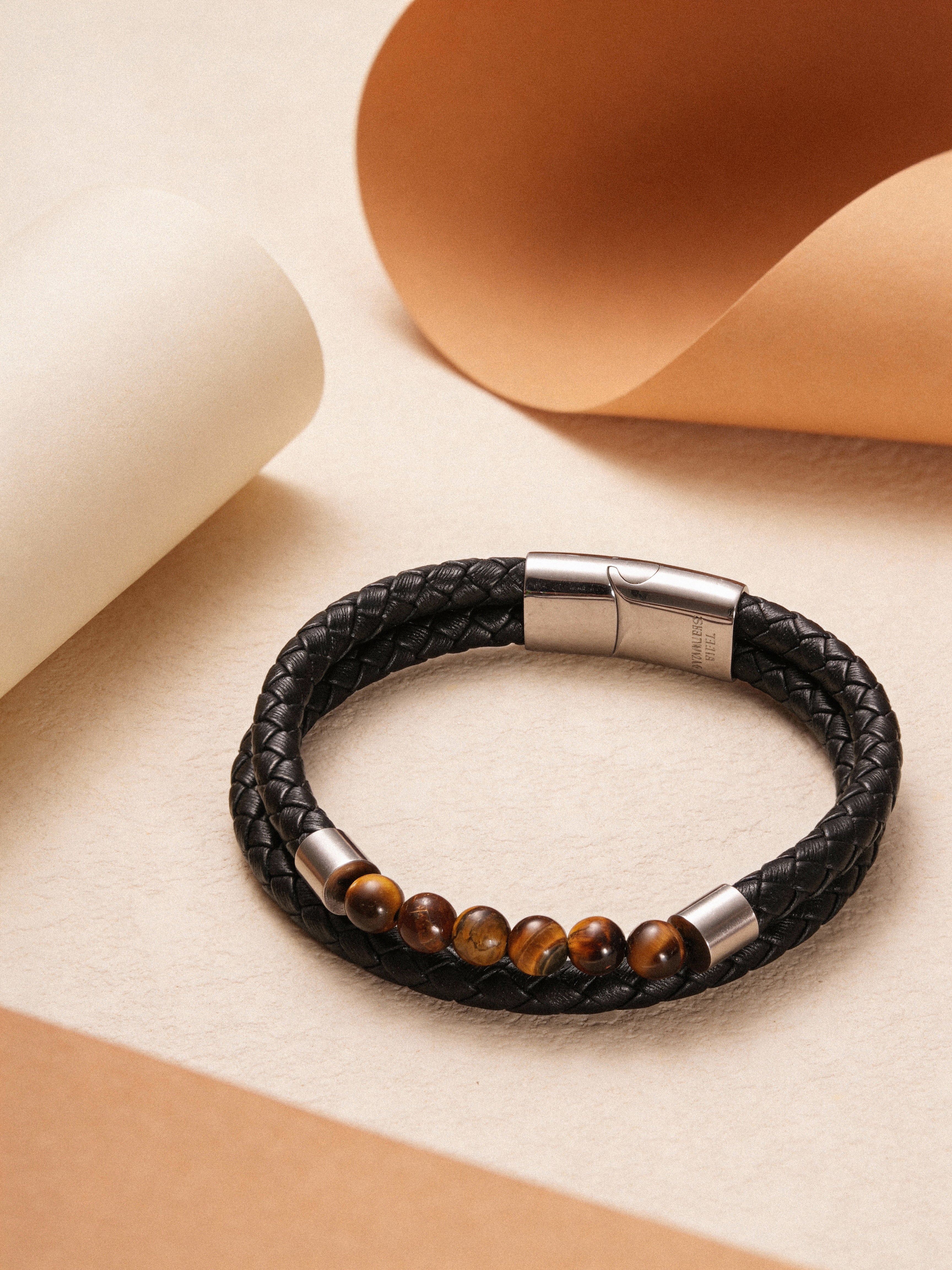 Tigers Eye Dual Bracelet