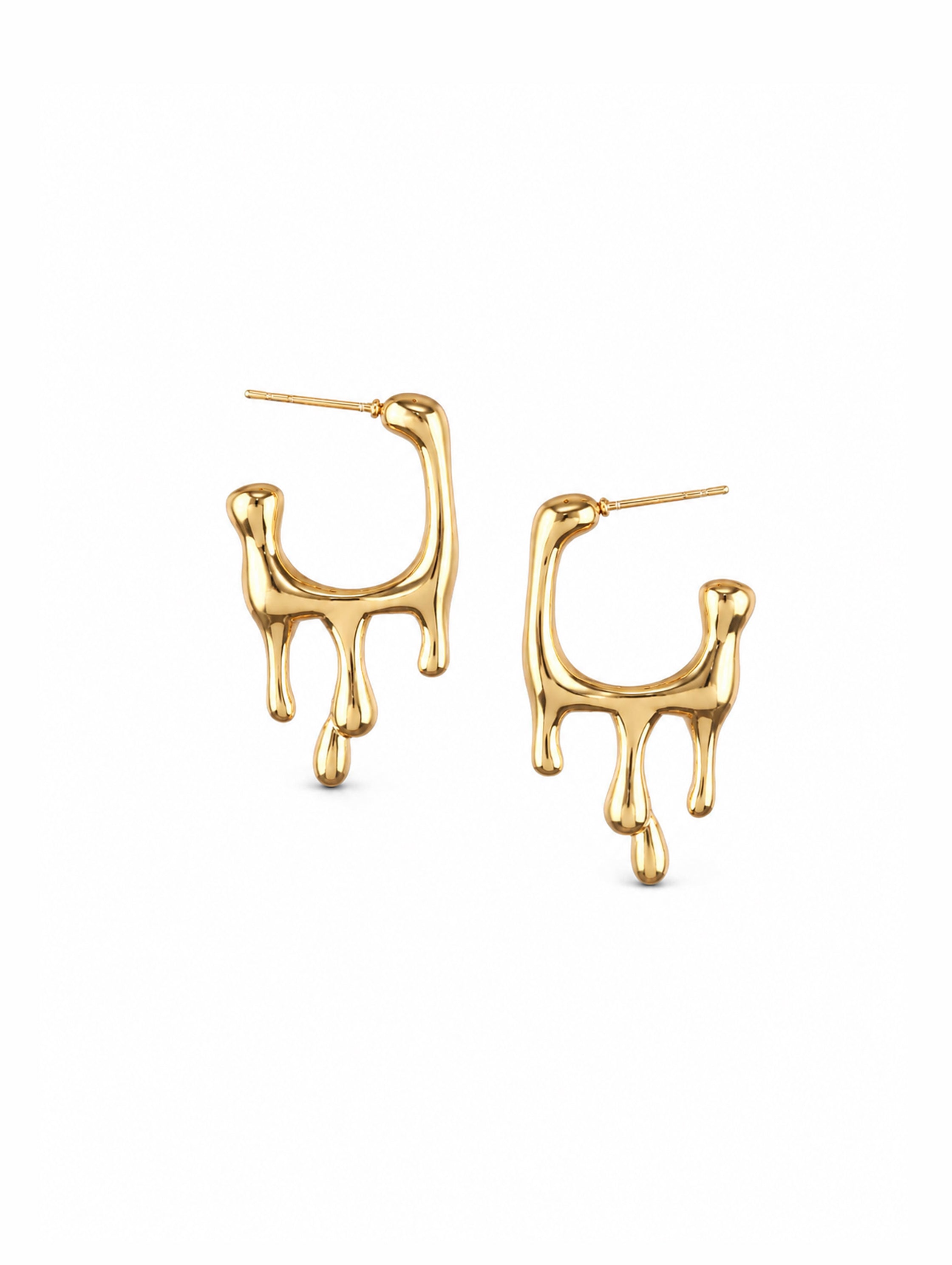 Golden Drip Earrings