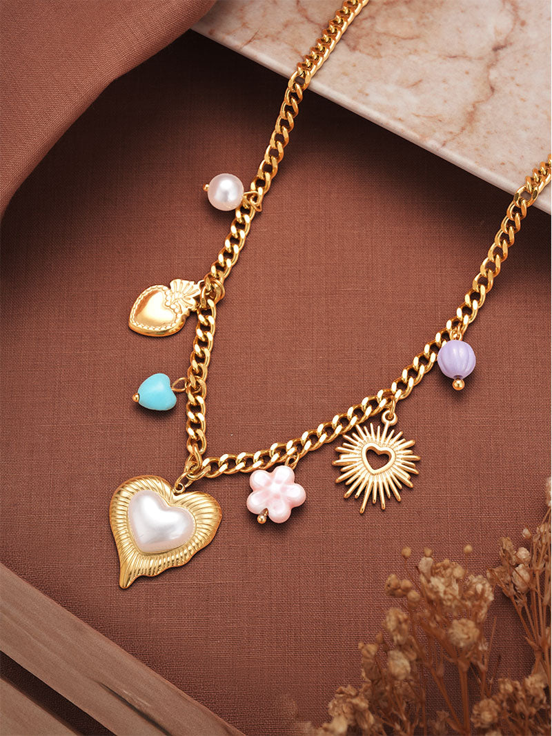 Honeylight Romance Charm Chain