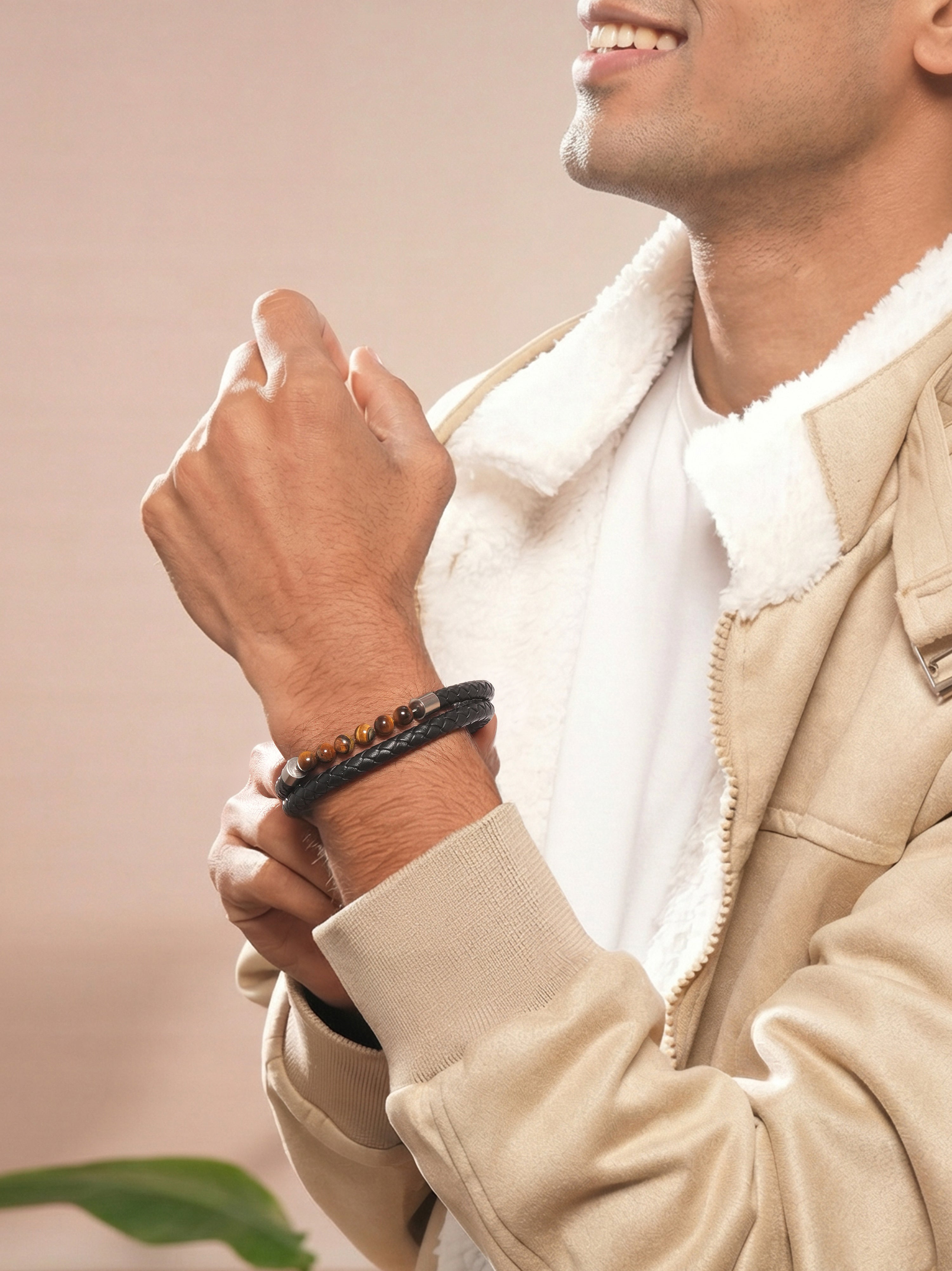 Tigers Eye Dual Bracelet