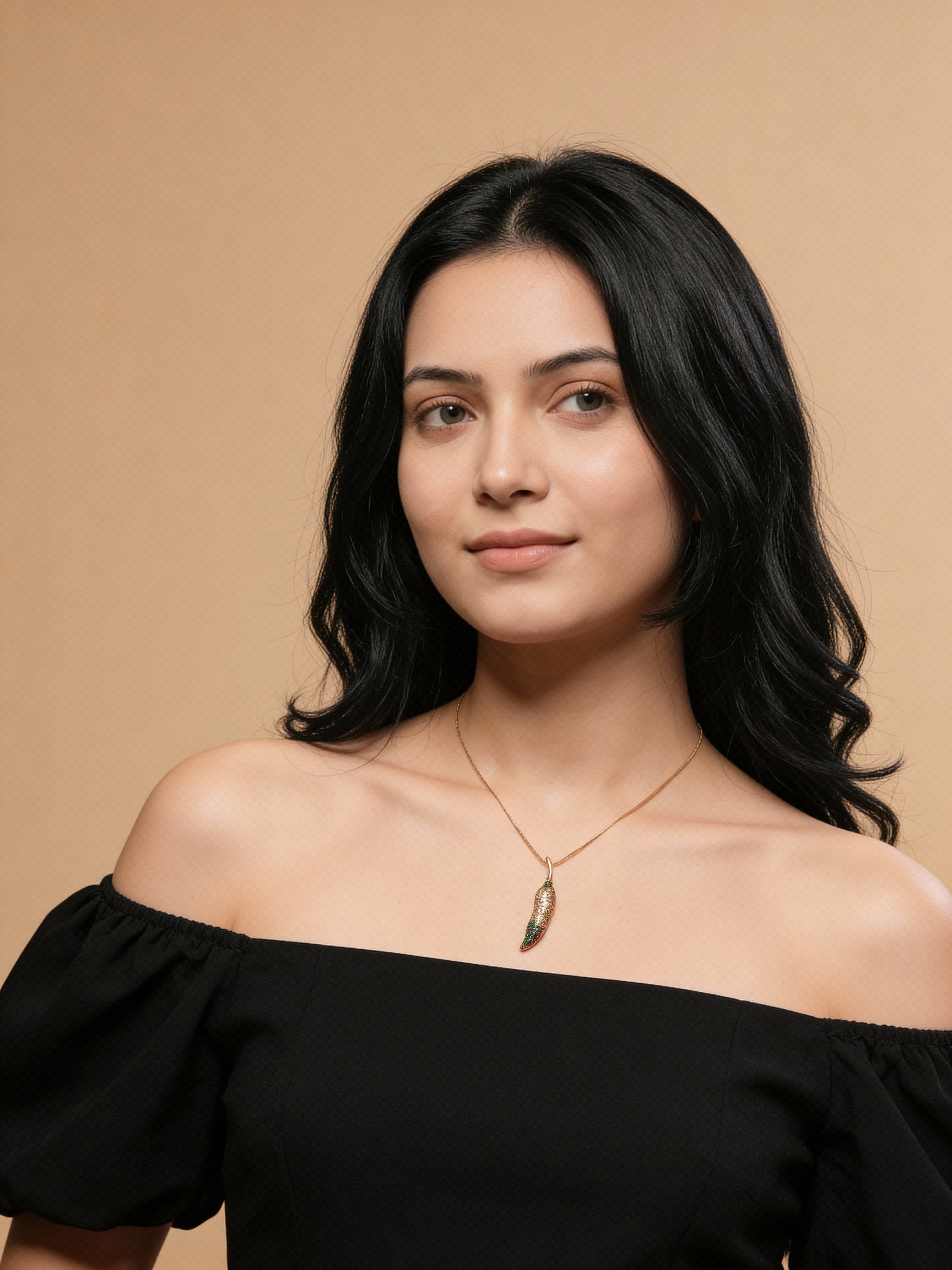 Extra Spicy Pendant— 18K Gold Plated