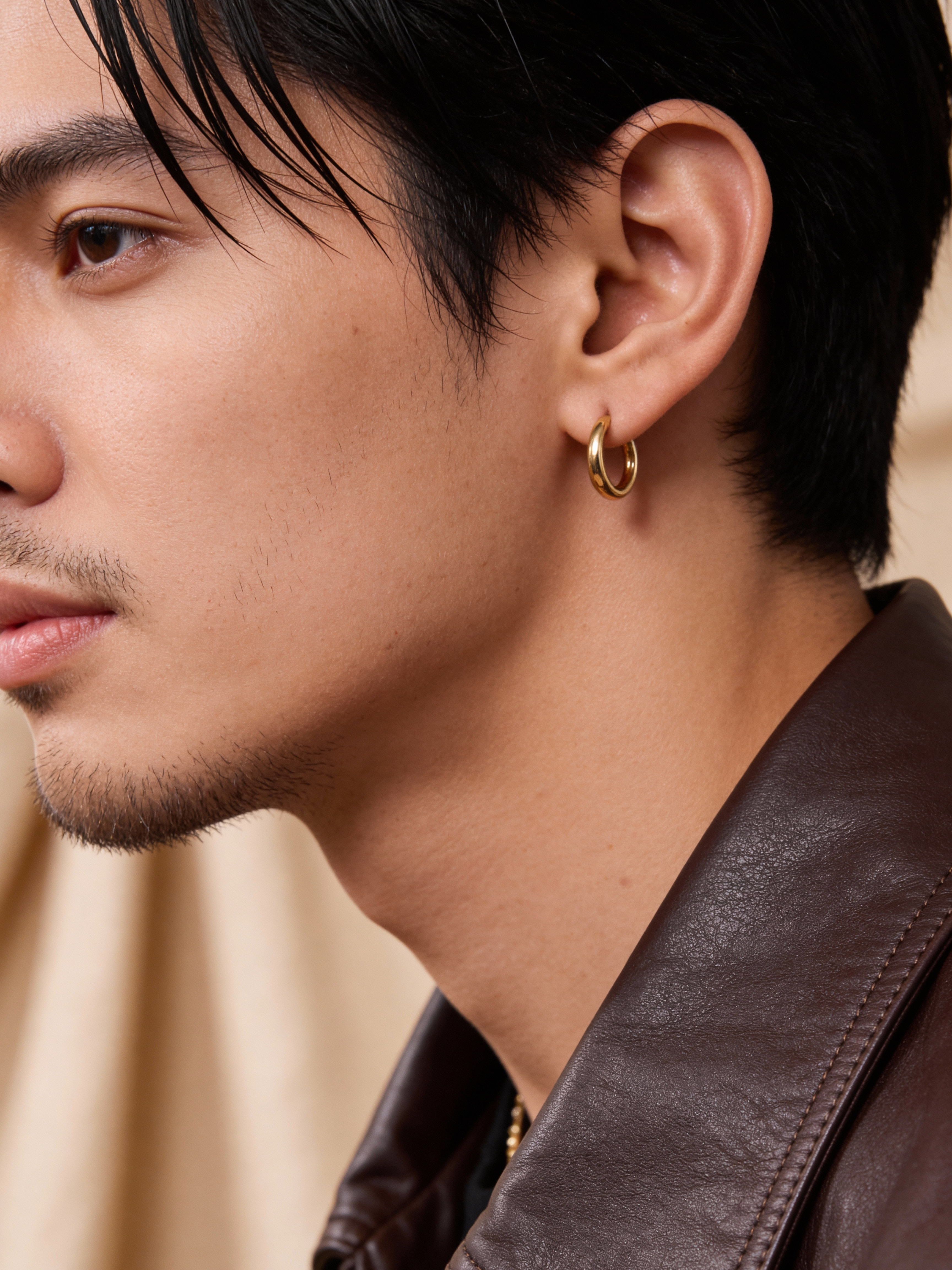 Core Hoop Earring Gold