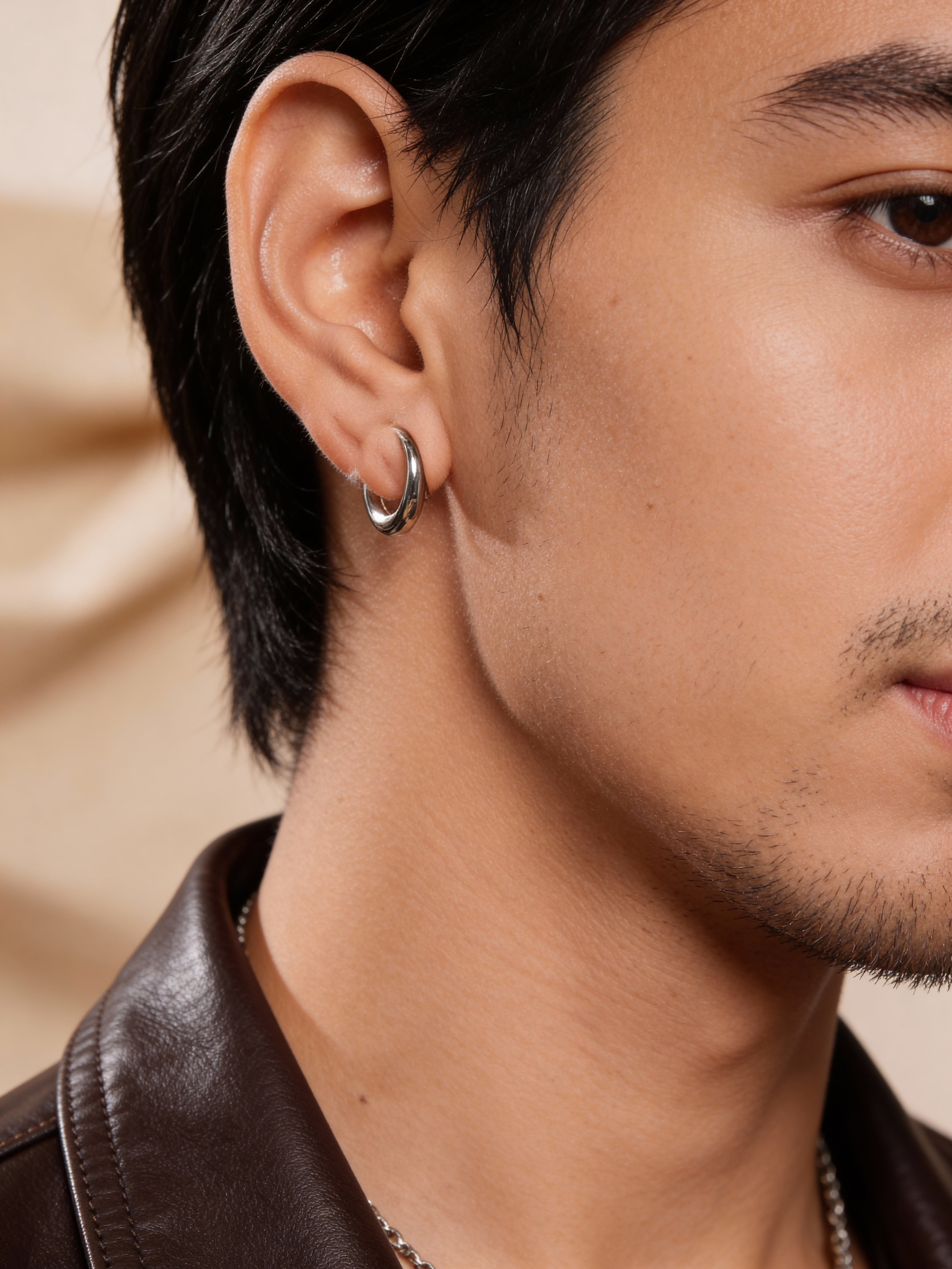 Core Hoop Earring Silver