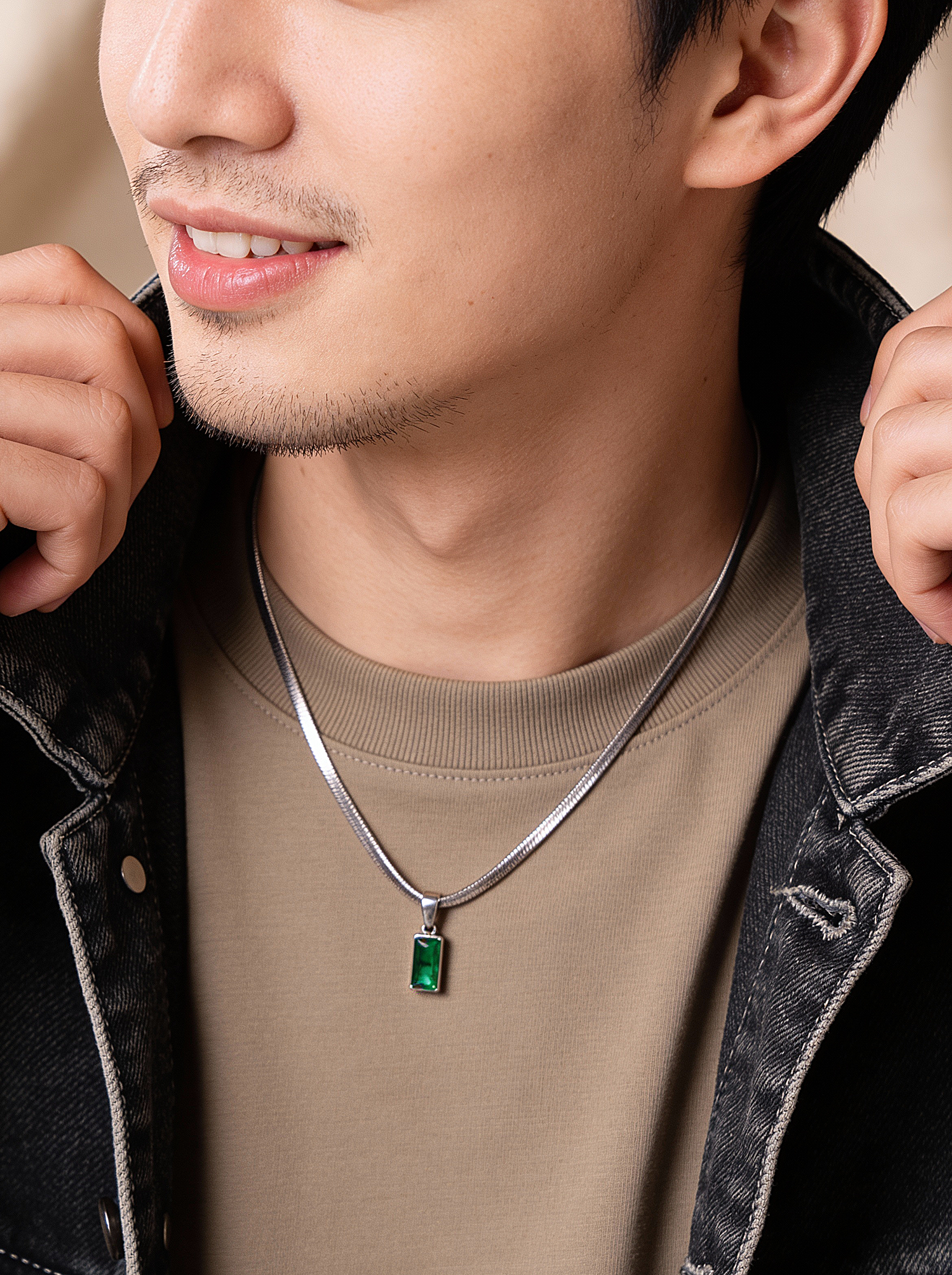 Vanguard Emerald Pendant