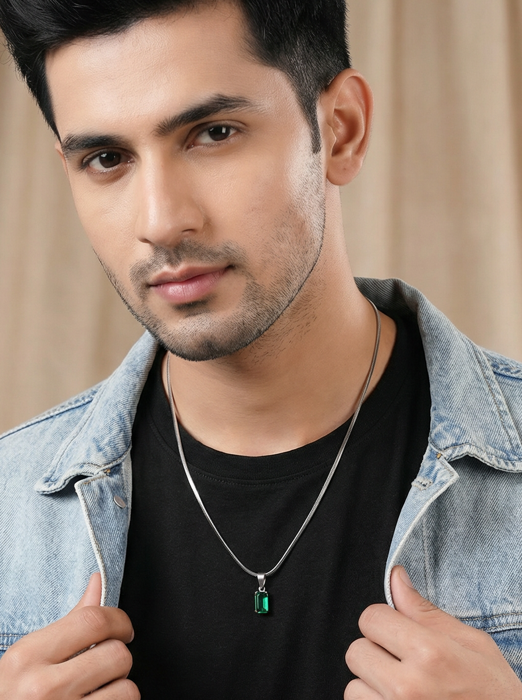 Vanguard Emerald Pendant