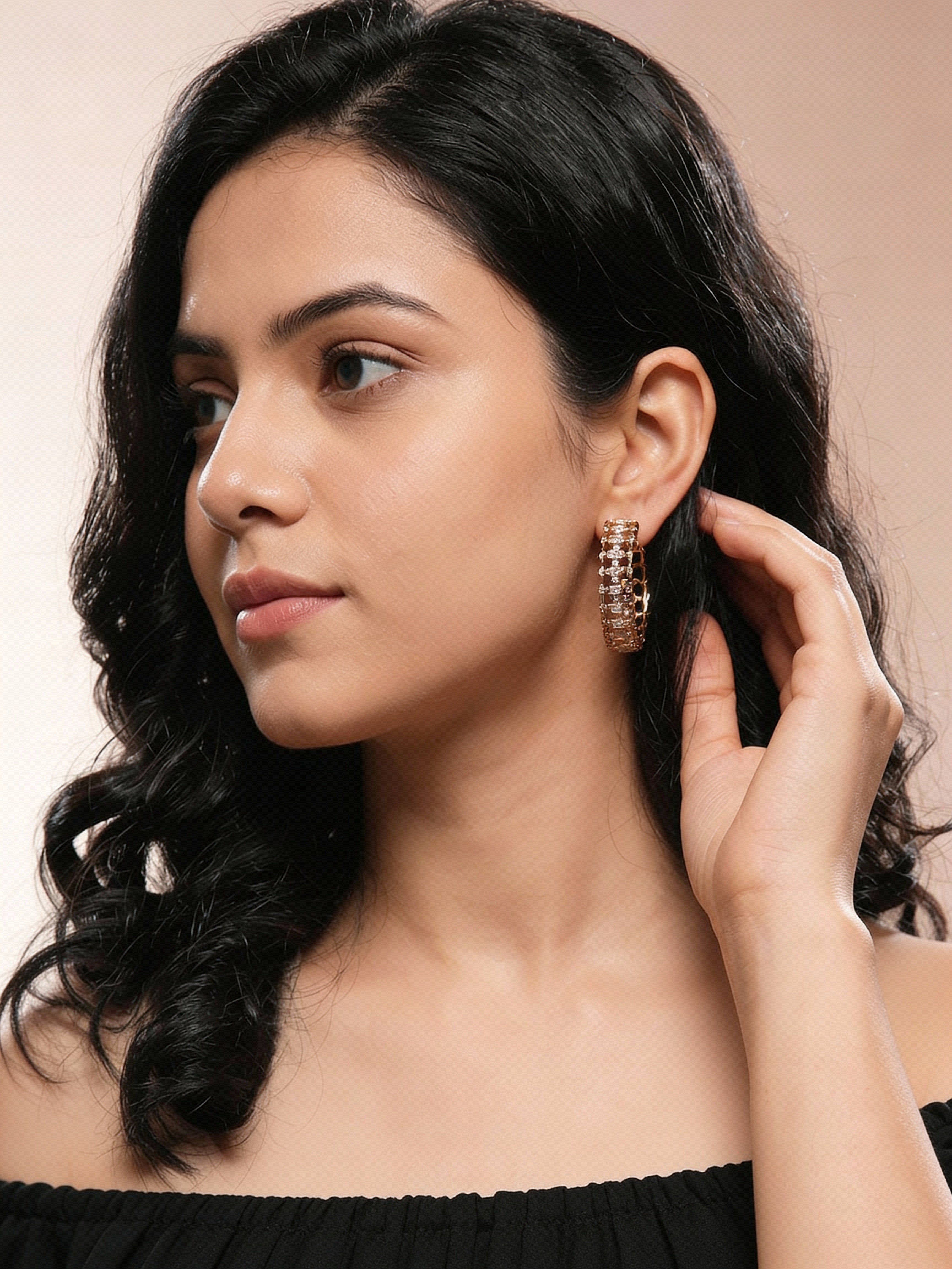 Celeste Lattice Hoops