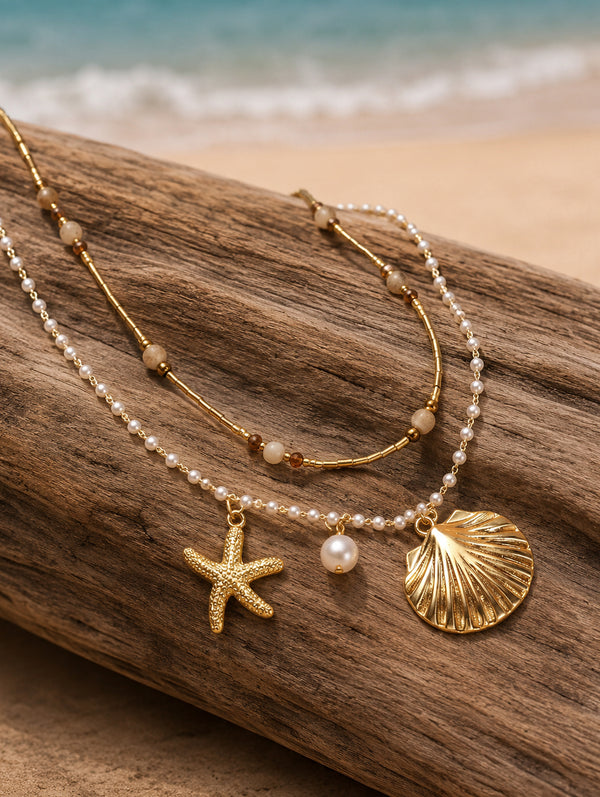 Coastal Layered Necklace
