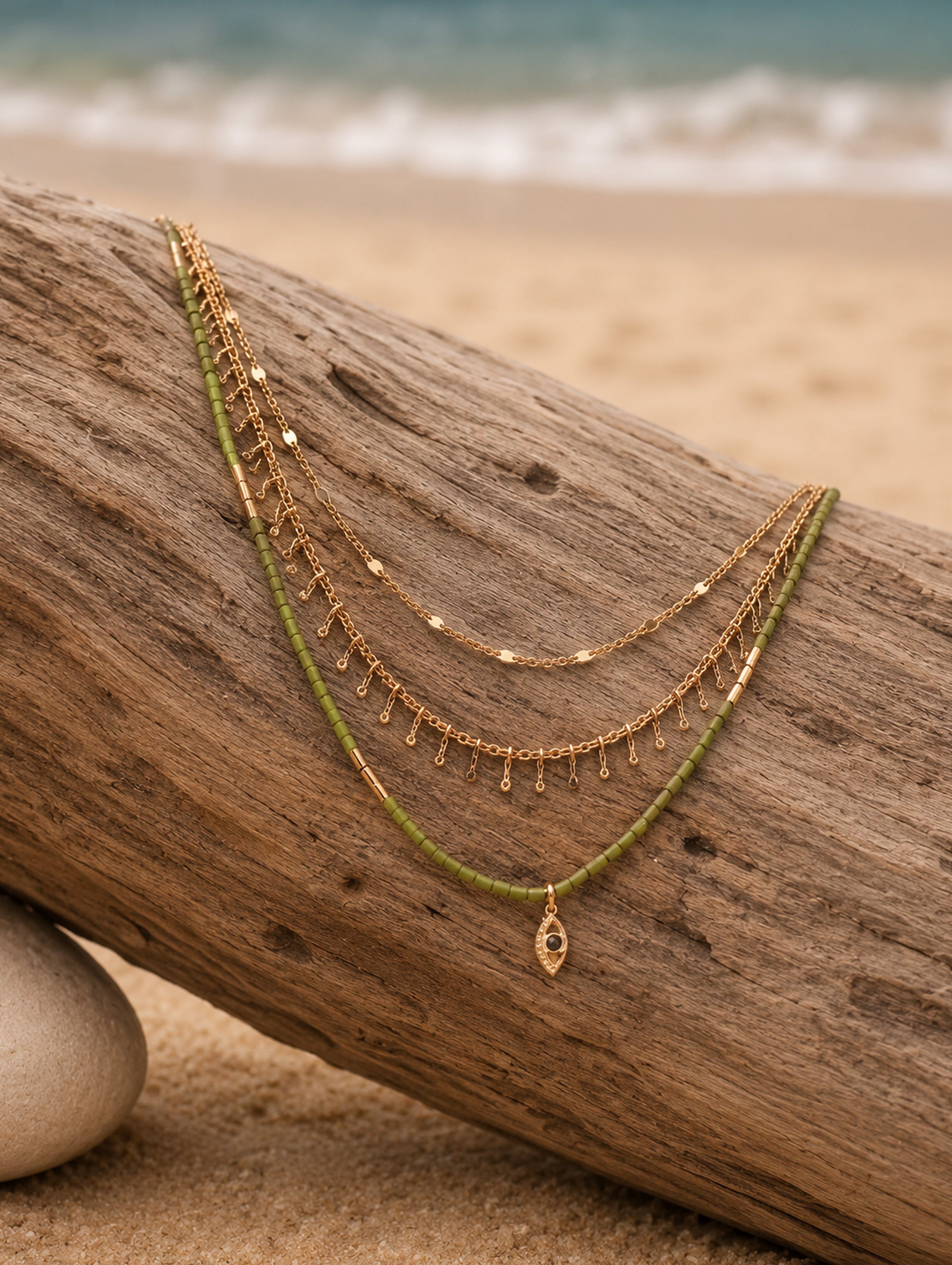 Luna Layered Elegance Necklace