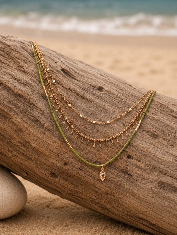 Luna Layered Elegance Necklace