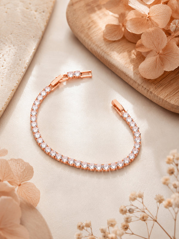 Rose Gold Blush Bracelet