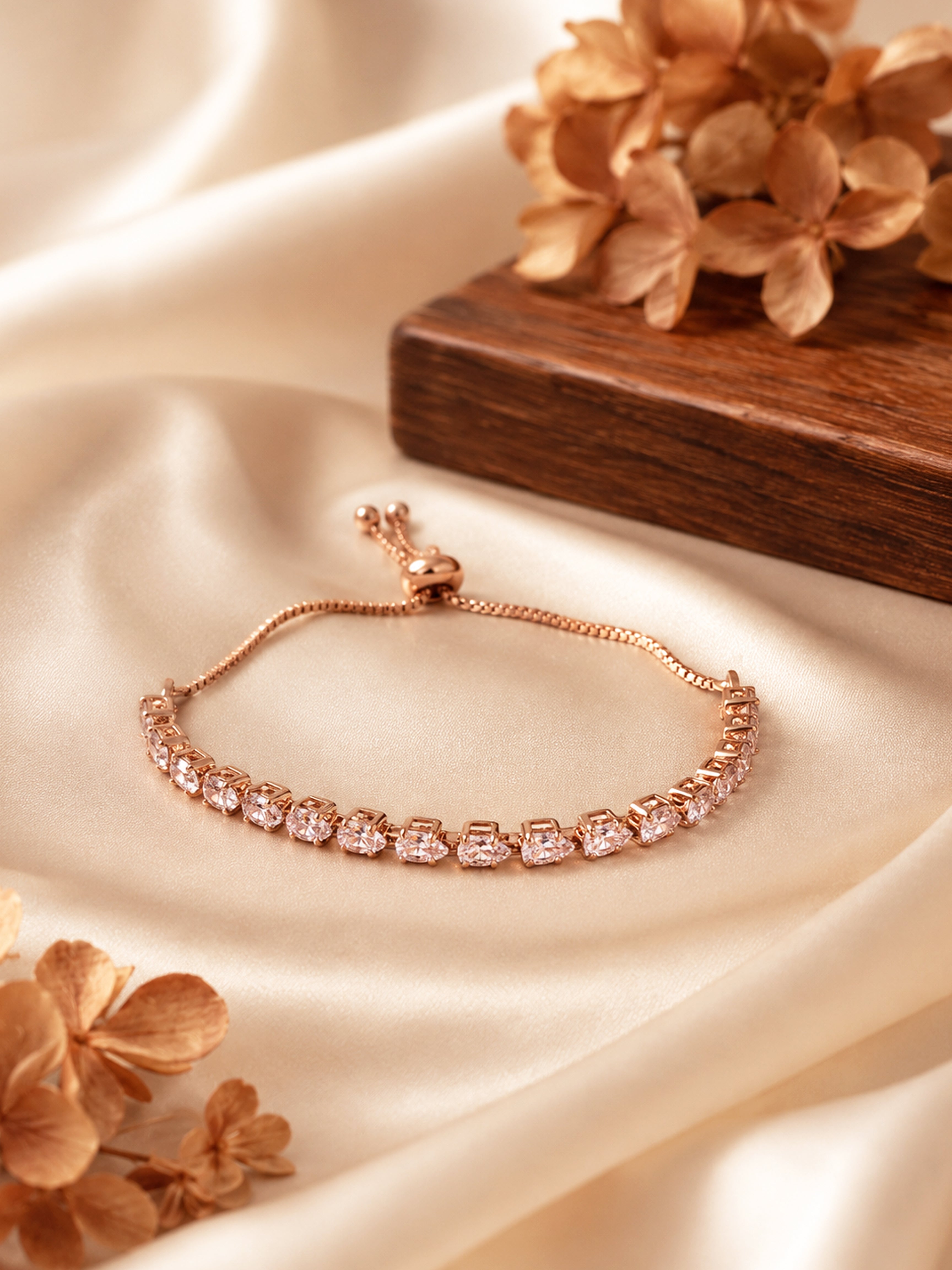 Rose Gold Sparkle Bracelet